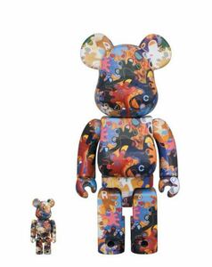 新品　木梨憲武 BE@RBRICK《のっ手いこー！REACH OUT》100% & 400% ベアブリック