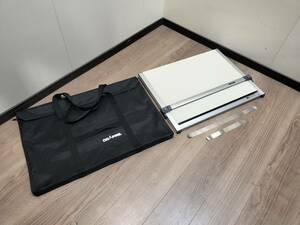 4004 DRAPAS gong Pas gong Pas board DXM-601 drafter soft case flat line ruler magnet board Chiba prefecture Funabashi city three . pick up possible 