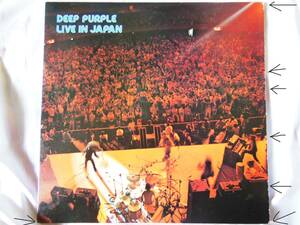 LP/PORKy/DELTA PORK/PECKO/刻印/P-5506.7W/DEEP PURPLE/LIVE IN JAPAN/ディープ・パープル/ライヴ・イン・ジャパン/WARNER BROS. RECORDS