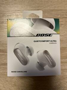 【新品】Bose QuietComfort Ultra Earbuds ホワイトスモーク ワイヤレスイヤホン【未開封】