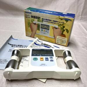 Omron Omron body fat meter HBF-301 manual attaching (4093) unused 