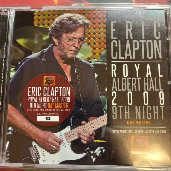 ERIC CLAPTON - ROYAL ALBERT HALL 2009 9TH NIGHT DAT MASTER