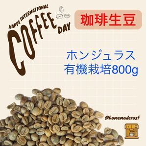 コーヒー生豆 ホンジュラス有機栽培800gの画像1