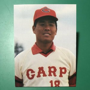 1979年　カルビー　プロ野球カード　79年　広島　福士　【D09】
