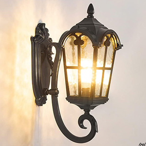 照明 玄関灯 屋外 ウォールライト 街灯 レトロ 庭園灯 照明器具 屋外 照明 ライト ポーチライト 外灯ライト ブラケットライト