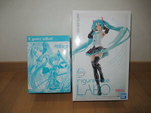 バンダイ 初音ミク Figure-rise LABO+Figure-rise Bustリミテッドカラー プラモデル未組立品