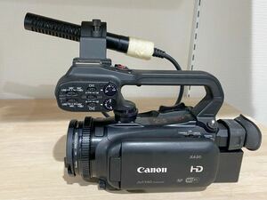 1円スタート Canon キャノン ビデオカメラ XA20 デジタルビデオカメラ 業務用ビデオカメラ カメラ ブラック HDカバー付き 