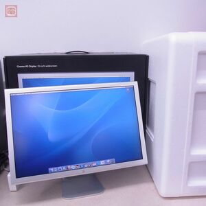 動作確認済 Apple 23インチ Cinema HD Display A1082 （M9178J/A） ワイドスクリーン ディスプレイ アップル 箱付【60