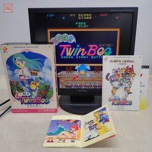 動作保証品 X68000 5インチFD 出たな!!TwinBee ツインビー コナミ KONAMI 箱説・ポストカード付【20