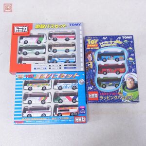 未開封 トミカ トイストーリー ラッピングバスセット/路線バスセット/高速バスセット まとめて3点セット トミー TOMICA TOMY【10