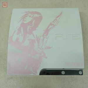 動作品 PS3 プレステ3 本体のみ ファイナルファンタジーXIII モデル FINAL FANTASY XIII CECH-2000B HDD欠品 ソニー SONY【10