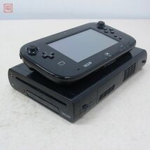 動作品 WiiU 32GB 本体 クロ プレミアムセット 箱付 任天堂 Nintendo【20_画像9