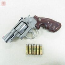 東京マルイ ガスリボルバー S&W M66 M19 コンバットマグナム 2.5インチ 木製グリップ リアルカート 現状品【10_画像1