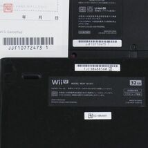 動作品 WiiU 本体 32GB クロ ファミリー プレミアムセット ニンテンドー 任天堂 Nintendo 箱説付【40_画像9