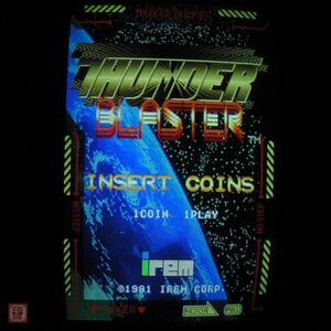 1円〜 アイレム/irem サンダーブラスター THUNDER BLASTER イン取純正 動作確認済【20