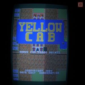 1円〜 データイースト/DATA EAST イエローキャブ YELLOW CAB DECO 動作確認済【20