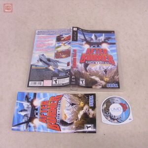 動作保証品 PSP プレイステーション ポータブル 海外版 アフターバーナー AFTER BURNER BLACK FALCON セガ SEGA 箱説付【PP