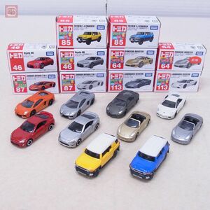 トミカ トヨタ FJクルーザー/ポルシェ ボクスター 等 通常版＋初回特別カラー 全5車種 計10台セット タカラ トミーTOMICA TAKARA TOMY【10