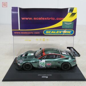 スケーレックストリック 1/32 アストンマーチン DBR9 #58 C2758 TRUXMORE スロットカー SCALEXTRIC Aston Martin 動作未確認 破損有【10