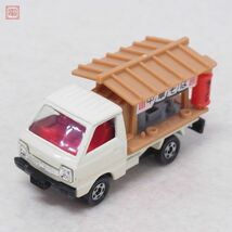 トミカ 日本製 No.45 スズキ キャリイ ラーメン屋 黒箱 トミー TOMICA SUZUKI CARRY CHINESE NOODLE VENDOR TOMY【10_画像3