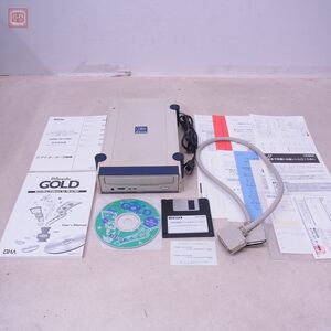 I・O DATA SCSI CDRWユニット CDRW-SX124BG 通電OK 動作不良 アイ・オー・データ ジャンク パーツ取りにどうぞ【20