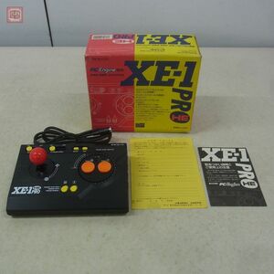 動作品 PCE PCエンジン XE-1PRO HE ジョイスティック JOYSTICK PCEngine専用 電波新聞社 マイコンソフト 箱説付【10