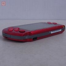 動作品 PSP プレイステーション ポータブル 本体 PSP-3000 ラディアントレッド RADIANT RED ソニー SONY 箱説付【10_画像6