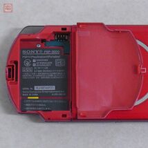 動作品 PSP プレイステーション ポータブル 本体 PSP-3000 ラディアントレッド RADIANT RED ソニー SONY 箱説付【10_画像5