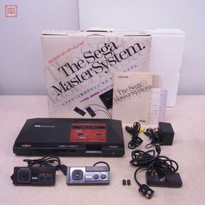 1円〜 動作品 MS マスターシステム MASTER SYSTEM 本体 MK-2000 セガ SEGA 箱説付【20