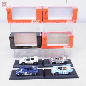 ベストモデル 1/43 ポルシェ 908/2 FLU ル・マン 1970 #29/908/2 G.P.JAPAN 1969 #17 まとめて4台セット BEST MODEL PORSCHE【10