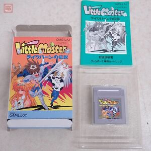 動作保証品 GB ゲームボーイ Little Master リトルマスター ライクバーン 徳間書店 箱説付【PP