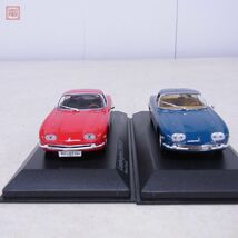 PMA 1/43 ランボルギーニ 350 GT レッド/ランボルギーニ 400 GT 2+2 グリーン 計2台セット ミニチャンプス MINICHAMPS Lamborghini【10_画像5