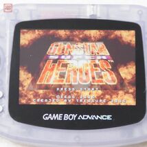 動作保証品 美品 GBA ゲームボーイアドバンス ガンスタースーパーヒーローズ GUNSTAR SUPER HEROES SEGA セガ 箱説ハガキ付【10_画像5