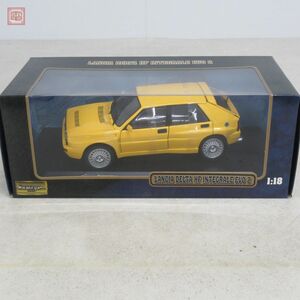 RICKO 1/18 ランチアデルタ HF インテグラーレ EVO2 イエロー ITEM 32113 Lancia Delta integrale【20