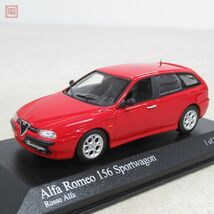 PMA 1/43 アルファロメオ 156 スポーツワゴン 2001 レッド No.430120712 ミニチャンプス MINICHAMPS Alfa Romeo Sportwagon【10_画像3