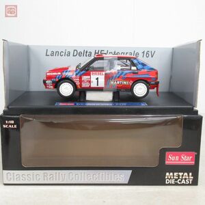 サンスター 1/18 ランチアデルタ HF インテグラーレ 16V 1989 サンレモ ラリー ITEM #3105 Sun Star Lancia Delta integrale【20
