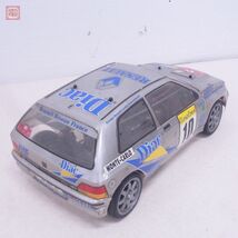 組立済 タミヤ 1/10 電動RC F.F.レーシングカー ルノー クリオ ウィリアムズ ラジコン TAMIYA 動作未確認 ジャンク【40_画像4