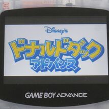 動作保証品 GBA ゲームボーイアドバンス ドナルドダックアドバンス Ubisoft ディズニー Disney 箱説付【10_画像1