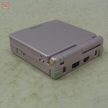 1円〜 動作品 GBASP ゲームボーイアドバンスSP 本体 北米版 AGS-101 パールピンク PEARL PINK ニンテンドー 任天堂 Nintendo 箱付【10_画像10