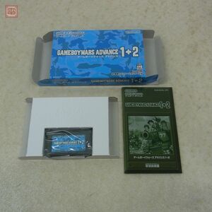 動作保証品 GBA ゲームボーイアドバンス ゲームボーイウォーズアドバンス 1+2 GAMEBOYWARS ADVANCE 任天堂 Nintendo 箱説付【10