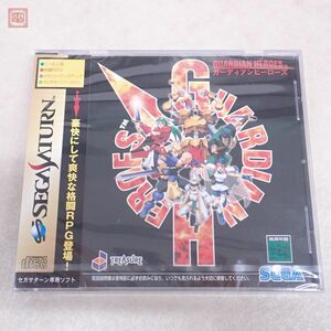 1円〜 未開封 SS セガサターン ガーディアンヒーローズ GUARDIAN HEROES トレジャー セガ TREASURE SEGA【10