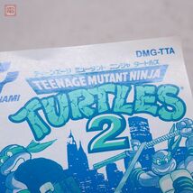 動作保証品 GB ゲームボーイTEENAGE MUTANT NINJA TURTLE II BACK FROM THE SEWERS タートルズ2 KONAMI コナミ 箱説付【PP_画像6