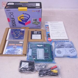 1円〜 未使用 PC-9800 ゲームアクセラレータボード PC-FXGA パッド・FD・CD-ROM・箱説付 NEC 日本電気【20