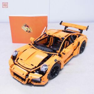 組立済 レゴ テクニック 42056 ポルシェ 911GT3 RS LEGO TECHNIC PORSCHE 現状品【40