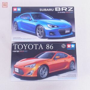 未組立 タミヤ 1/24 スバル BRZ/トヨタ 86 まとめて2個セット スポーツカーシリーズ TAMIYA SUBARU TOYOTA【20