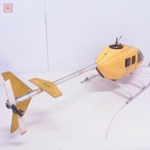 引取限定 メーカー不明 全長約120cm エンジンRC ラジコン ヘリコプター 動作未確認 ジャンク【HT_画像3