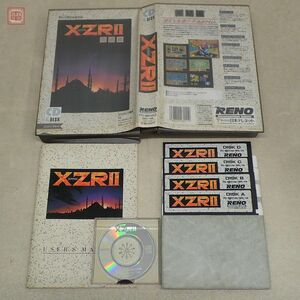 PC-8801SR 5インチFD エグザイルII XZR II 完結編 RENO 日本テレネット 箱説・CD付【10