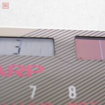 SHARP X68000 購入 EXEクラブ入会記念 オリジナル会員証電卓 CARD EL-878Z シャープ ケース付 ジャンク【PP_画像3