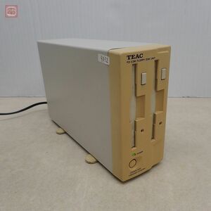 PC-9801 3.5インチフロッピーディスクユニット FD-33W 外付けFDD TEAC 通電のみ確認【20