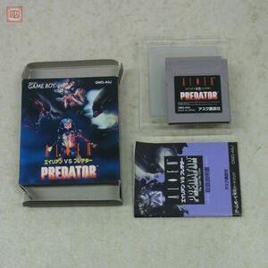 1円〜 動作保証品 GB ゲームボーイ エイリアン VS プレデター ALIEN VS. PREDATOR アスク講談社 箱説付【10